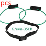 Fitness Women Body Butt Band Resistance Bands Adjustable Waist Belt Pedal Exerciser