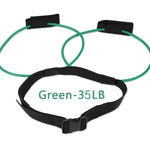 Fitness Women Body Butt Band Resistance Bands Adjustable Waist Belt Pedal Exerciser