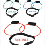 Fitness Women Body Butt Band Resistance Bands Adjustable Waist Belt Pedal Exerciser